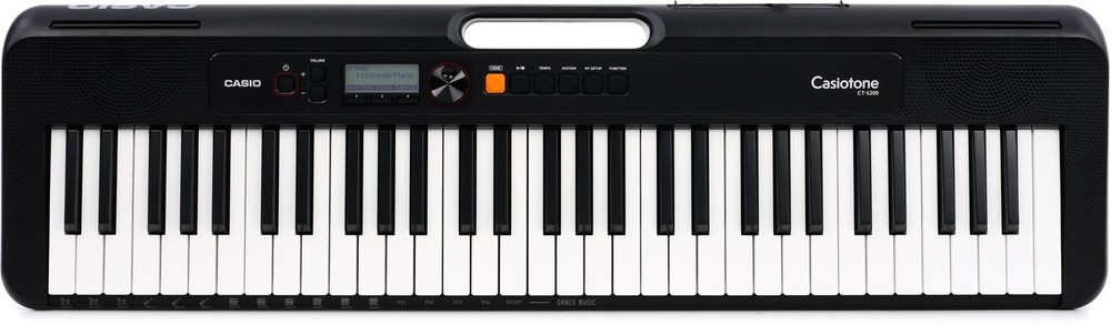 Casio Casiotone CT-S200 - Portable Digital Keyboard (Black)