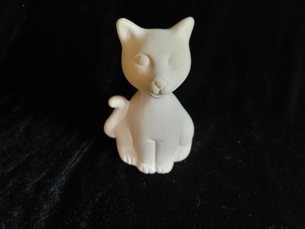 Cat - Ceramic Bisque Ready to Paint