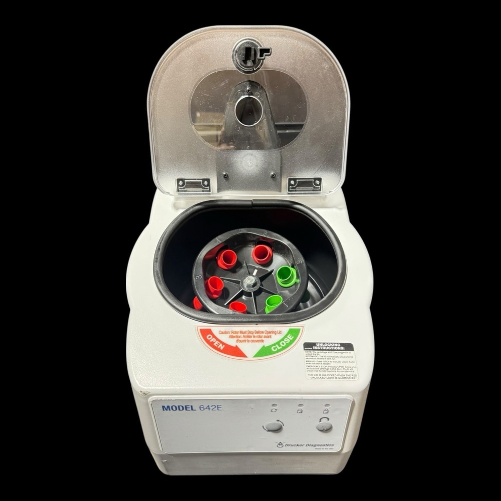 Drucker Diagnostics 642E Compact Single Speed Electronic Centrifuge