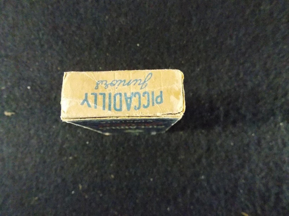 Vintage Piccadilly Juniors Empty Cigarette Packet Box