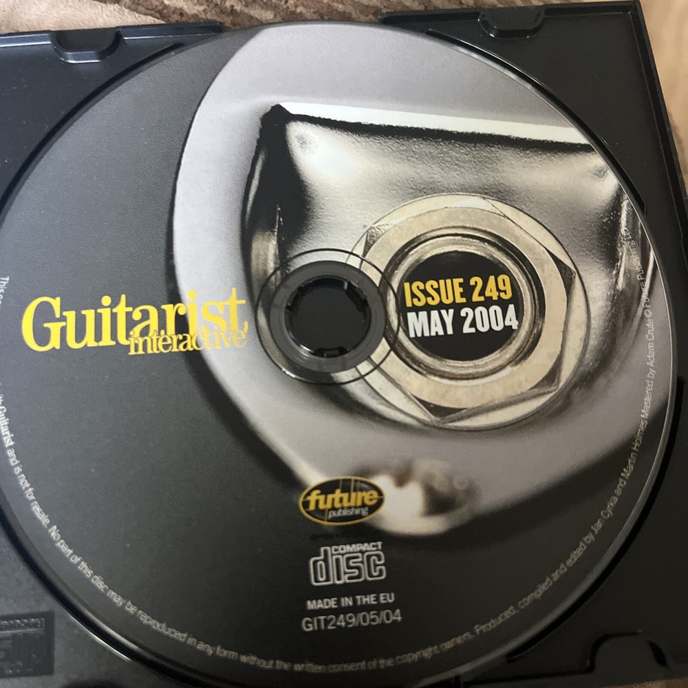 Guitarist Interactive CD Issue 249 May 2004
