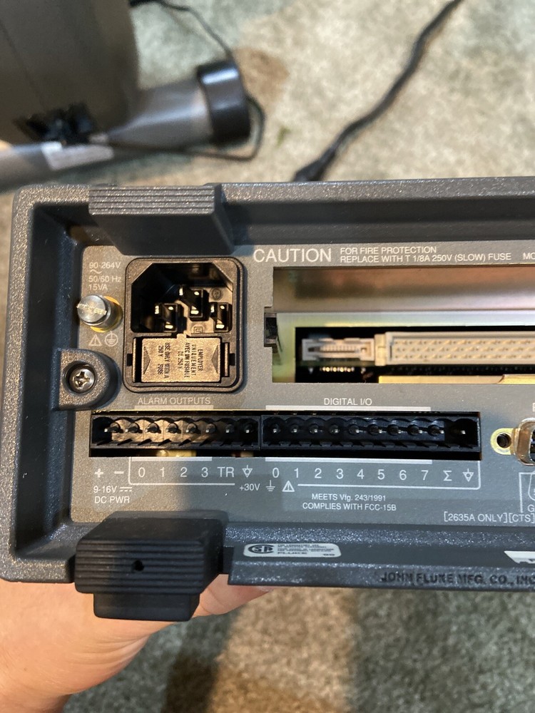 FLUKE 2635A HYDRA DATA BUCKET ACQUISITION LOGGER
