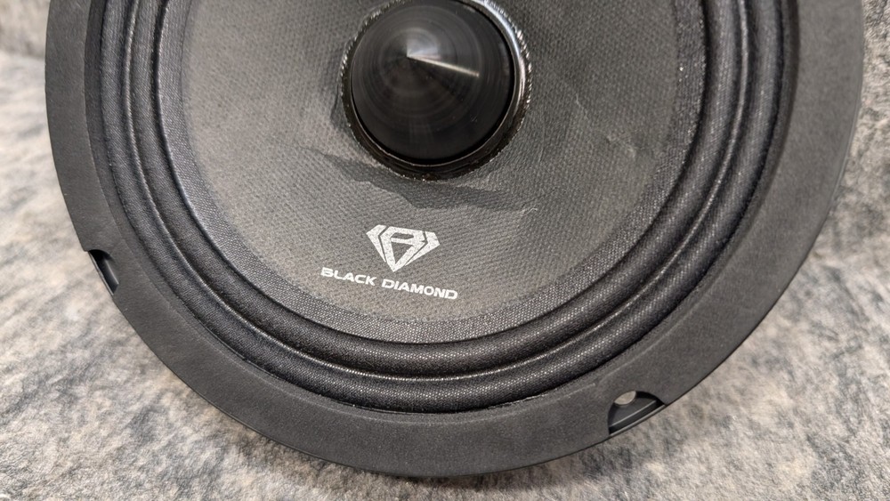 6.5" Midrange Speaker with Bullet - Black Diamond Bundle 🔥Open Box🔥