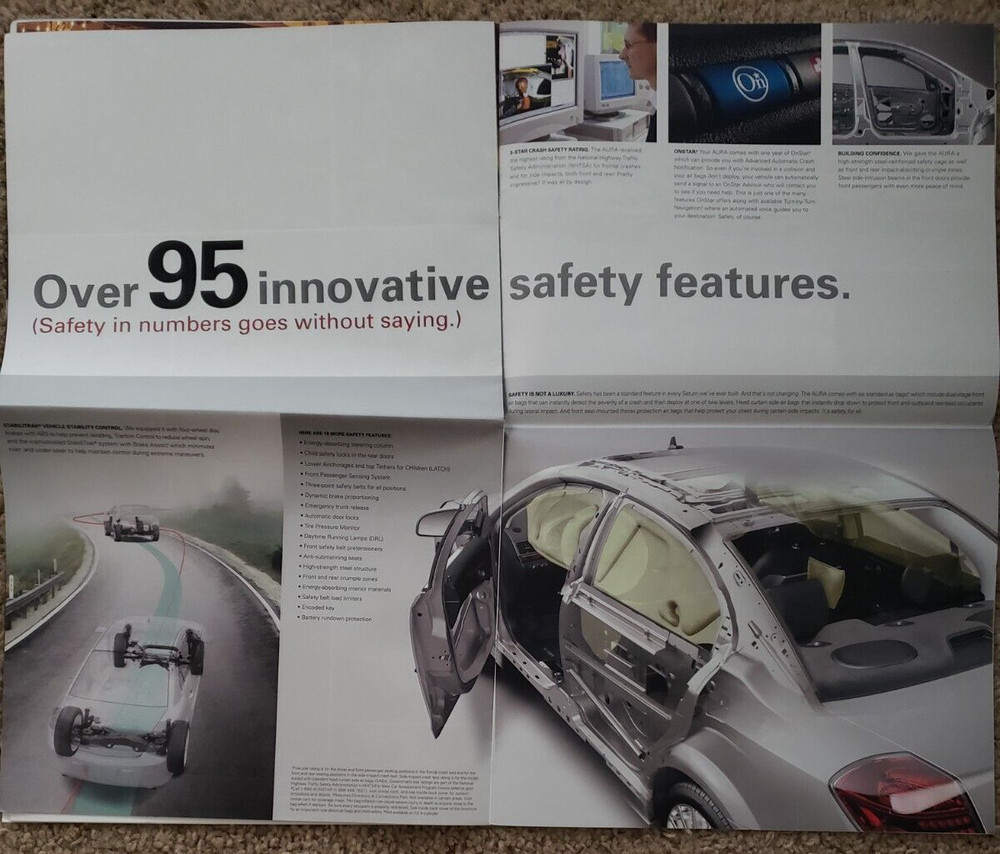 2008 Saturn Aura Sales Brochure B