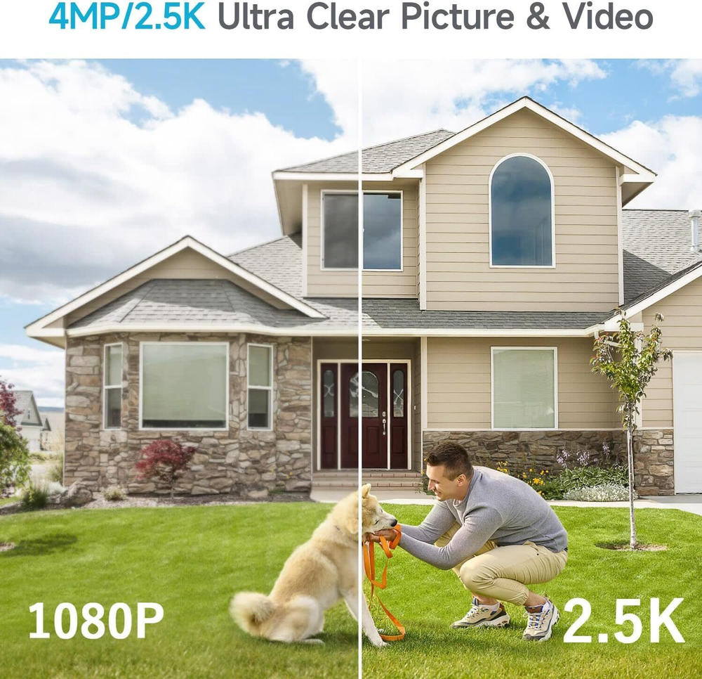 1080P Mini WiFi Camera Wireless Battery Security Camera / Solar Power Camera