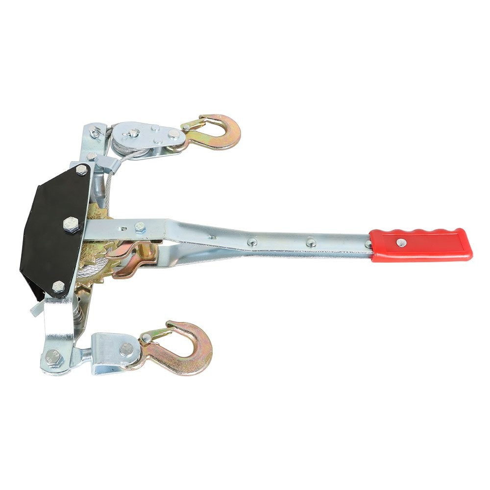 Heavy Duty 2 Ton Come Along Hand Power Puller With Double Gear Cable Puller