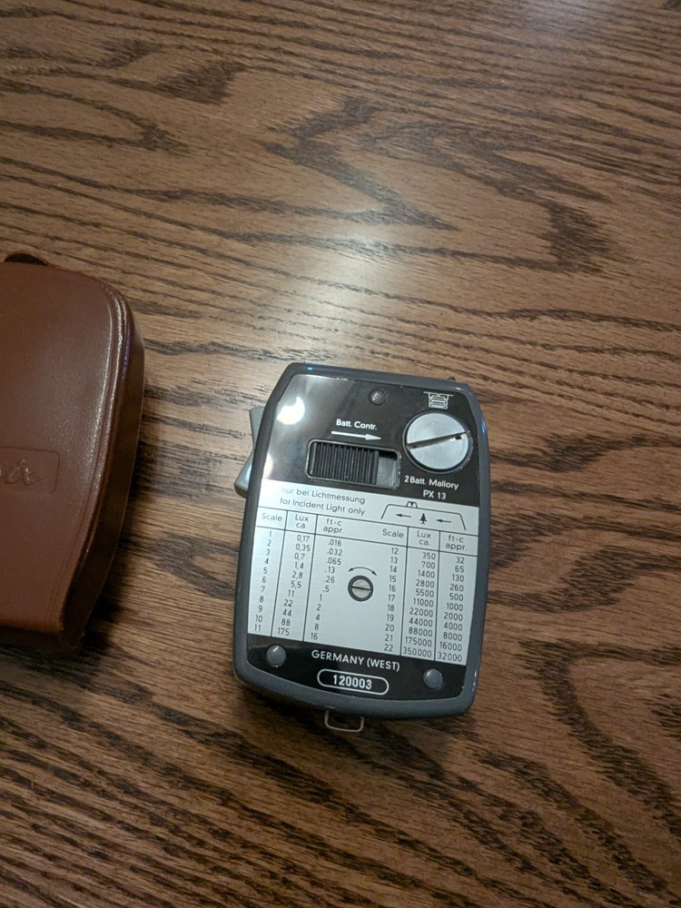 Gossen Luna Six meter w/ case working