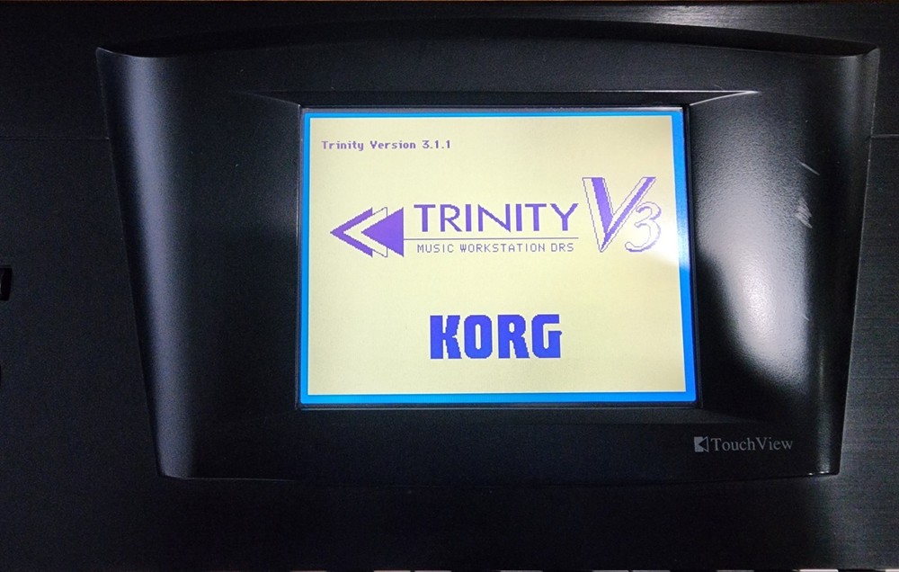 Korg Trinity V3 with MOSS black