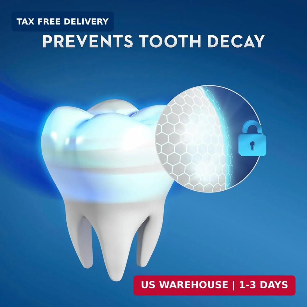 Tartar Protection & Anticavity Toothpaste with Fluoride, Regular Paste, 2.4Oz (P