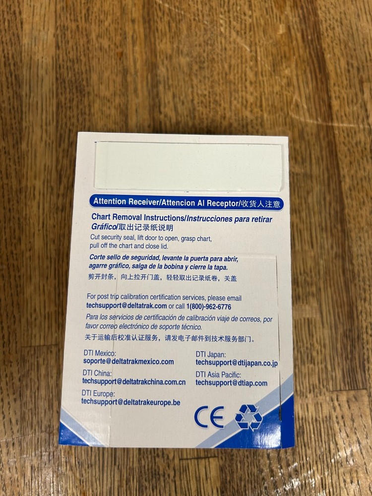 DeltaTrak 60 day high range temperature recorders