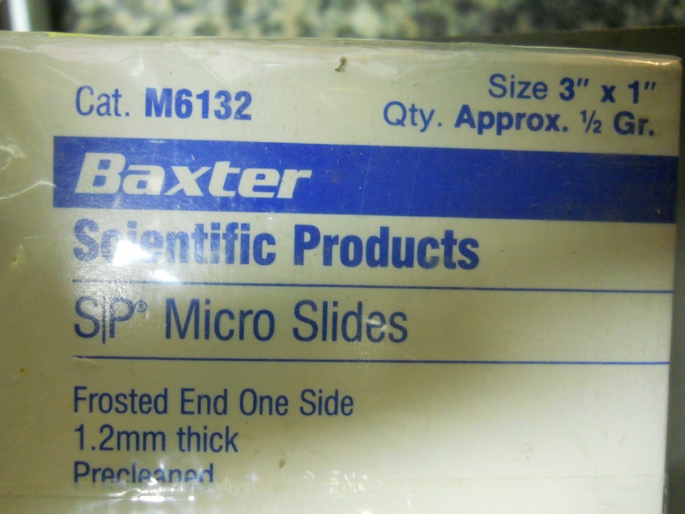 Baxter Micro Slides M6132