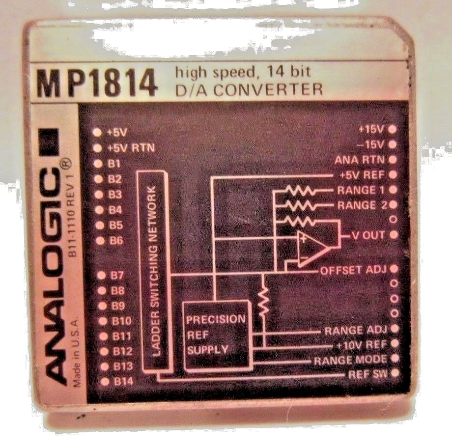 MP1814  ANALOGIC GH SPEED 14-BIT DAC CONVERTER MODULE