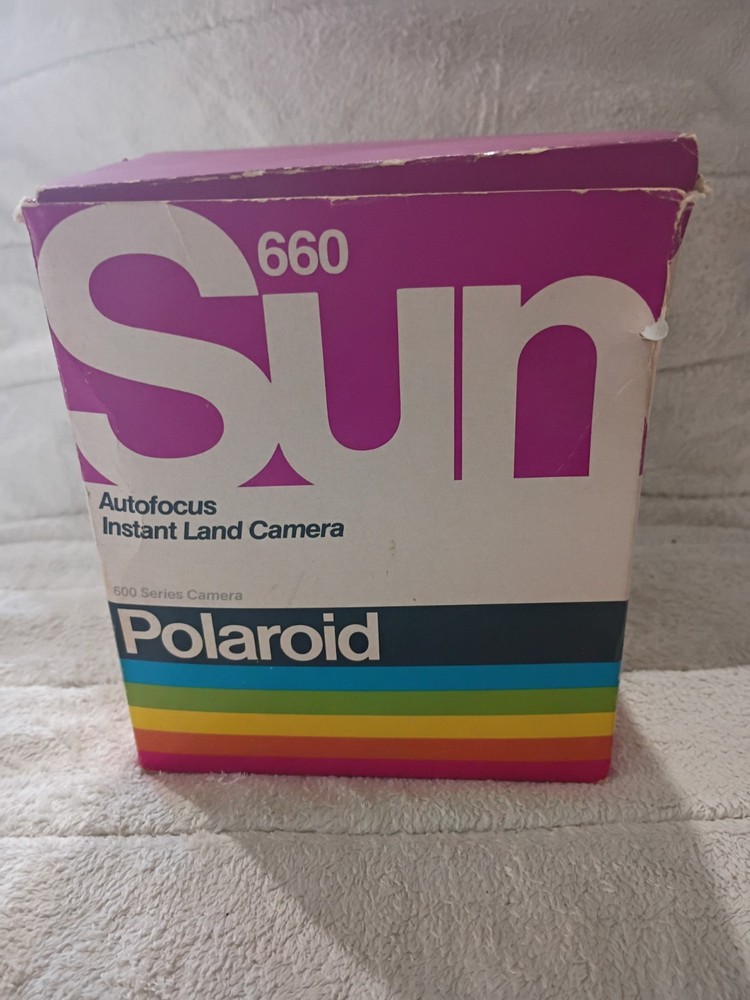 Polaroid 660 Camera In Original Box With Tags