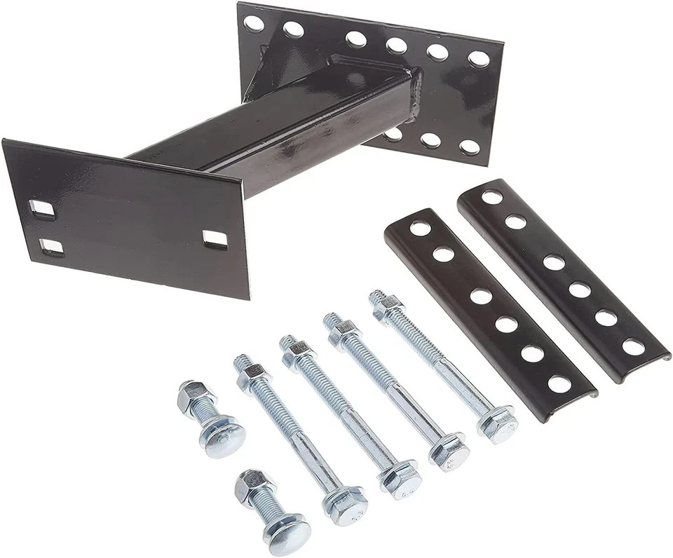 Spare Tire Carrier Trailer Mount Wheel Holder Camper RV Boat Tongue Powder Coat