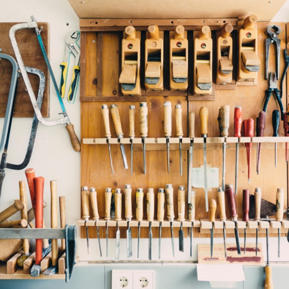 Wood Carving Tools Gouges Woodworking Chisels Full Size Knifes Artistic Kit 12PC