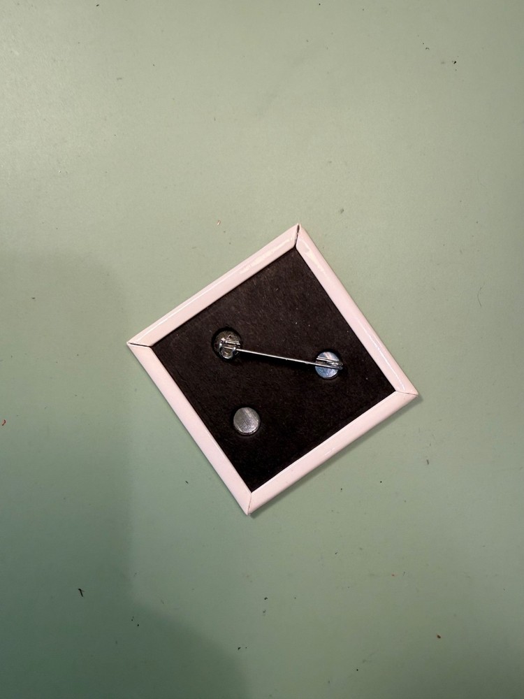 Vintage Apple Computer Button Rainbow Logo