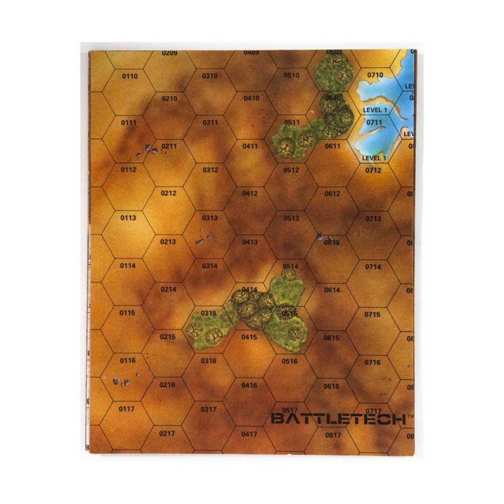 Fanpro Battletech Geotech I Map Set (German Ed) EX