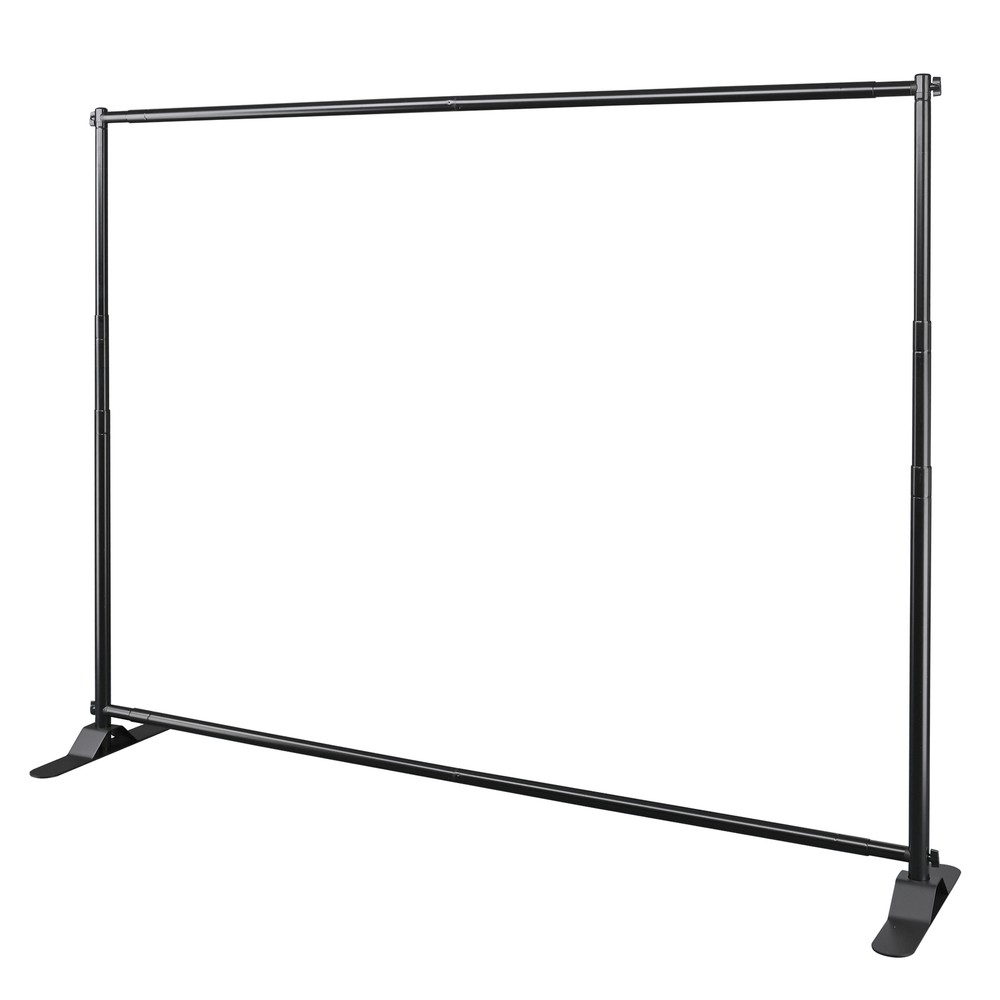 InstaHibit 8x10' Adjustable Step and Repeat Banner Backdrop Stand Tradeshow