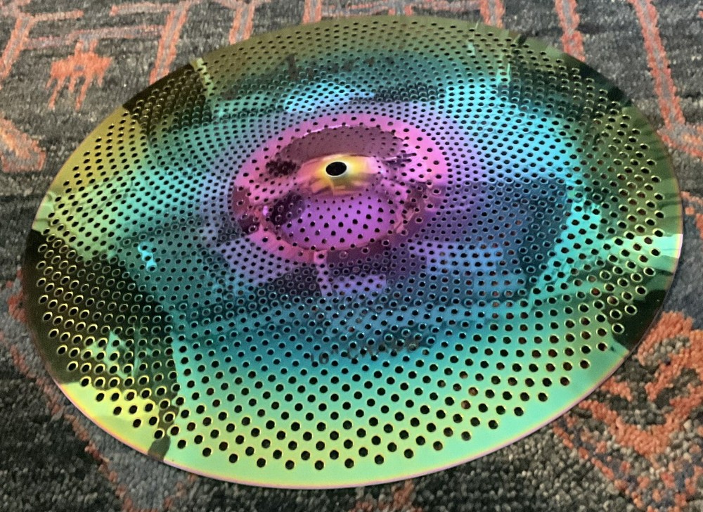 Aisen 16” Low Volume Crash Cymbal - Multi Color