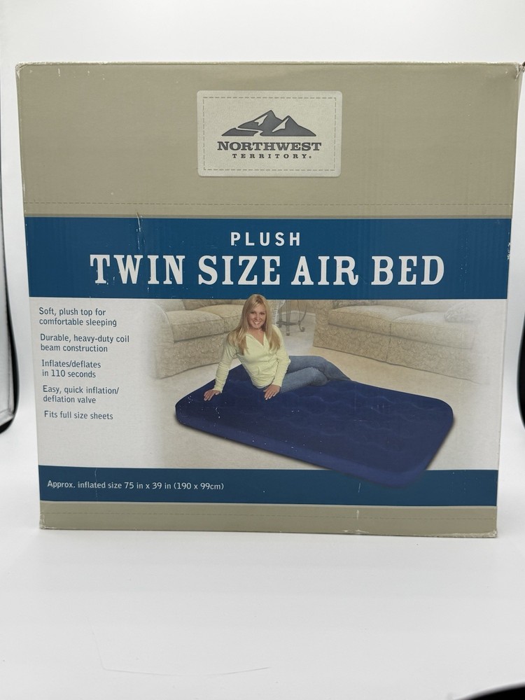 Northwest Territory Twin Camping Mattress - Inflatable