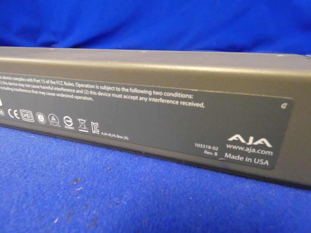 AJA 102776 KLHi-Box External Breakout Box