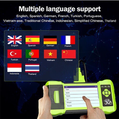 JDiag M300 Motorcycle Diagnostic OBD2 Scanner Full Version Dual System Testing
