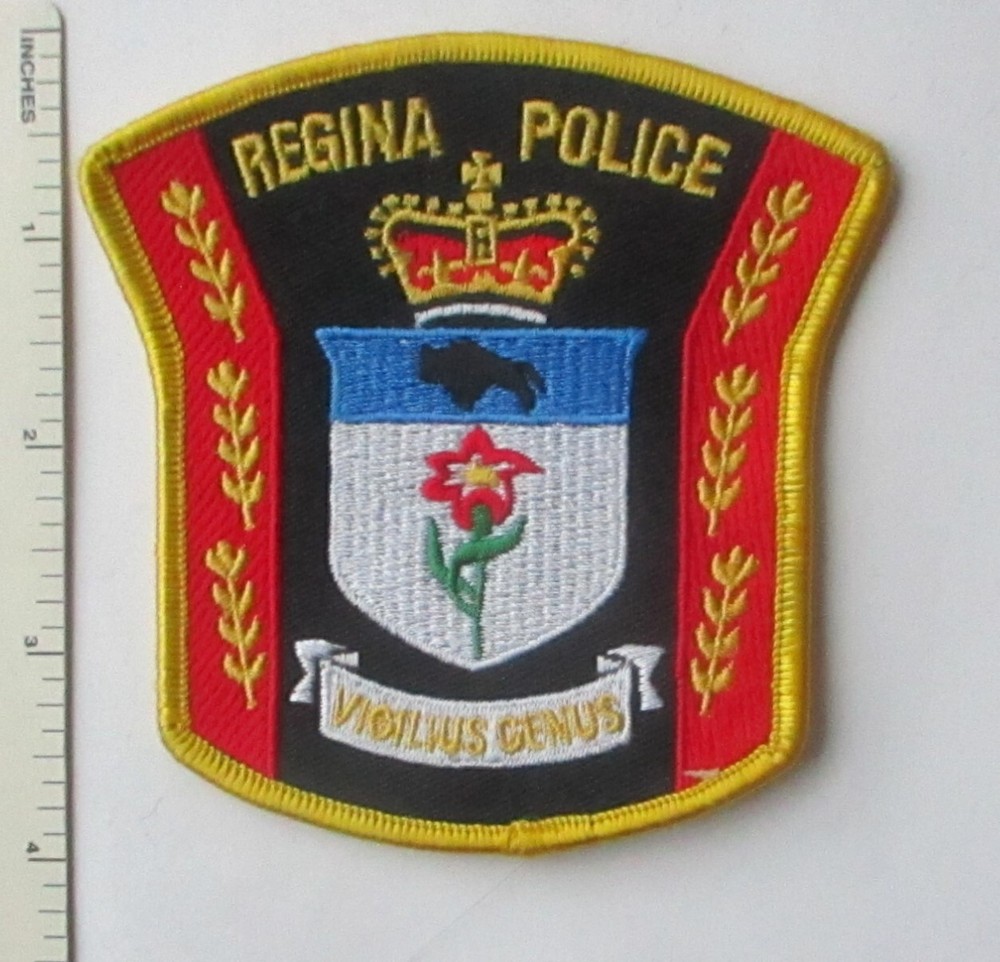 REGINA CANADA POLICE PATCH Vintage Original