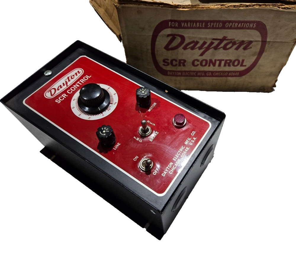 Dayton SCR Control 6X165B NOS