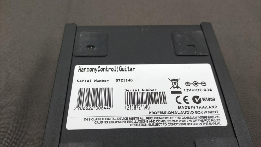 TC Helicon Harmony Control Guitar Controller MIDI Effect Pedal from japan