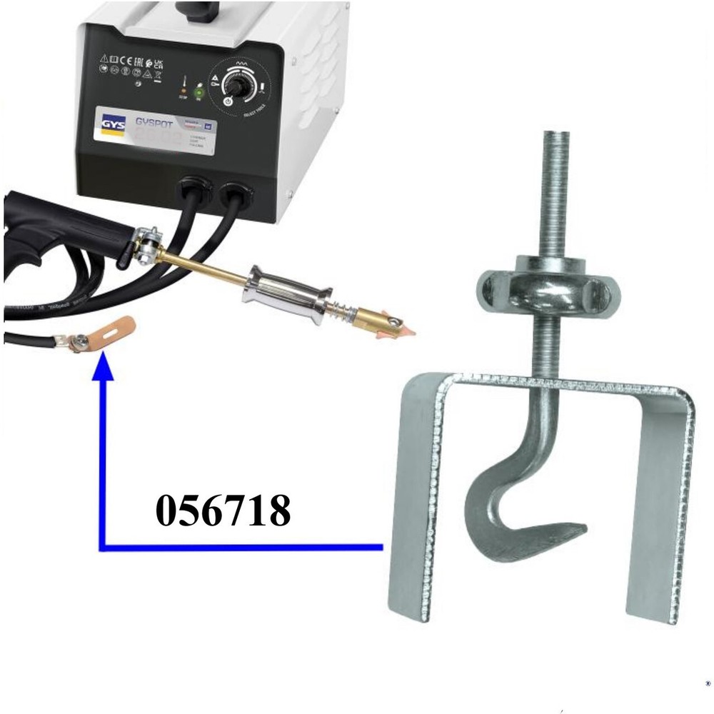 Dent Puller Grounding Hook Attachment - GYS Welders & Dent Pullers