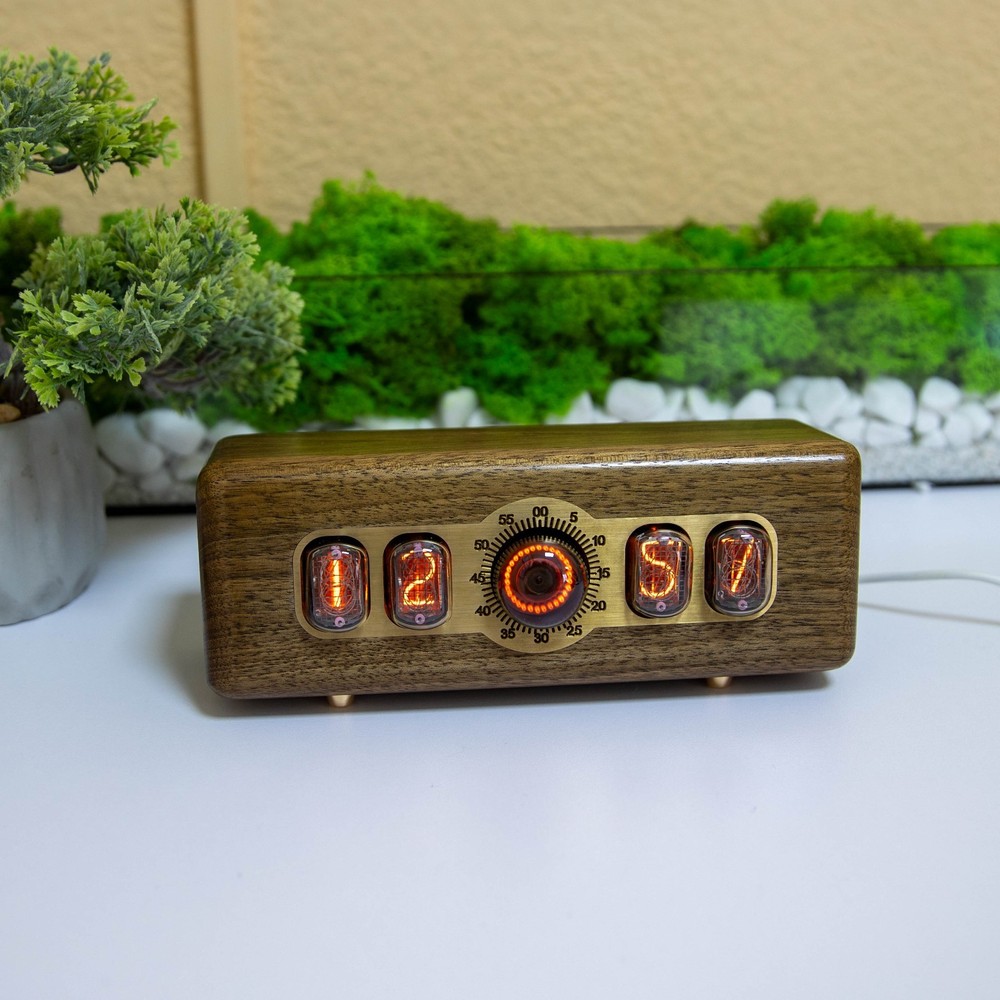 Nixie Tube Clock Pulsar IN-12 + Decatron