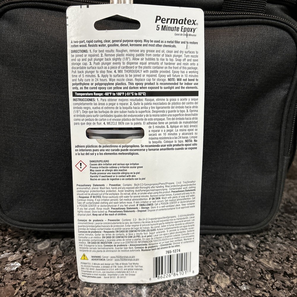 Permatex® 84101 - 25ml 5 Minute Epoxy Gel