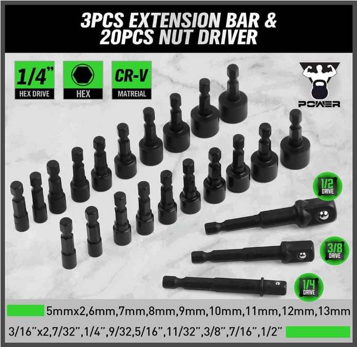 232PCS Ultimate Screwdriver Bit Set, Driver Bit Set Ratchet Wrench & Bits Holder