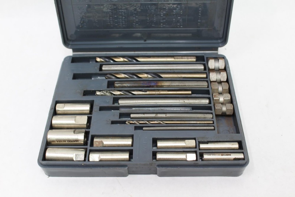 Matco Tools Screw Extractor Set, SE100A - Missing One Piece
