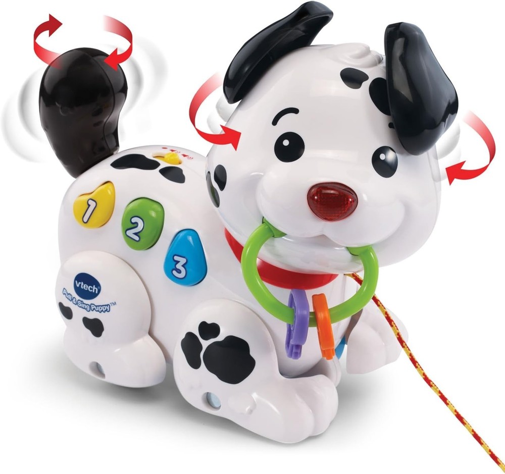Interactive Pull and Sing Puppy Toy