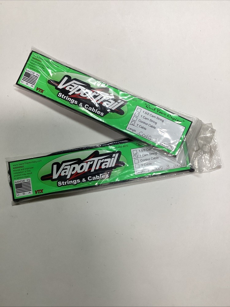 Mathews Conquest 3 Vapor Trail Strings Black