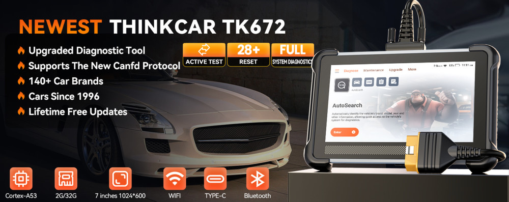 THINKCAR Bidirectional Scan Automotive Diagnostic Tool