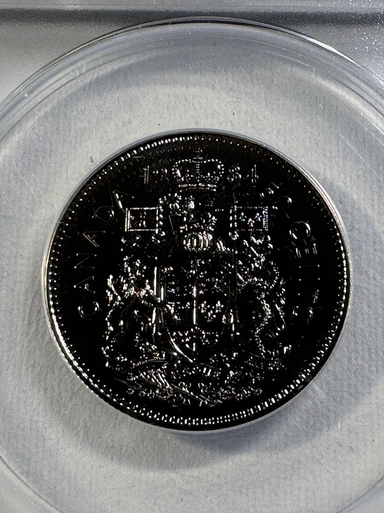 1984 Canada 50 Cents Proof-Like Graded MS 68 by ANACS