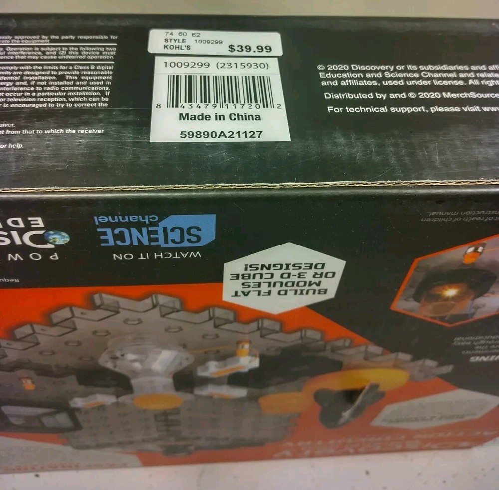 Discovery Kids Toy Circuitry Action Experiment Science Kit