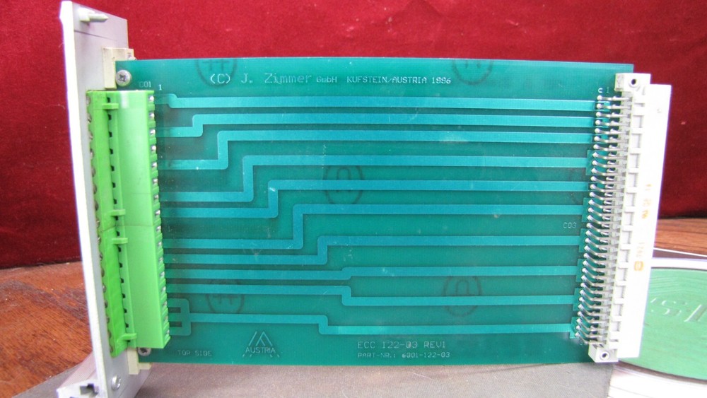 Zimmer Chromojet printer Module ECC 6001-122-03 rev1