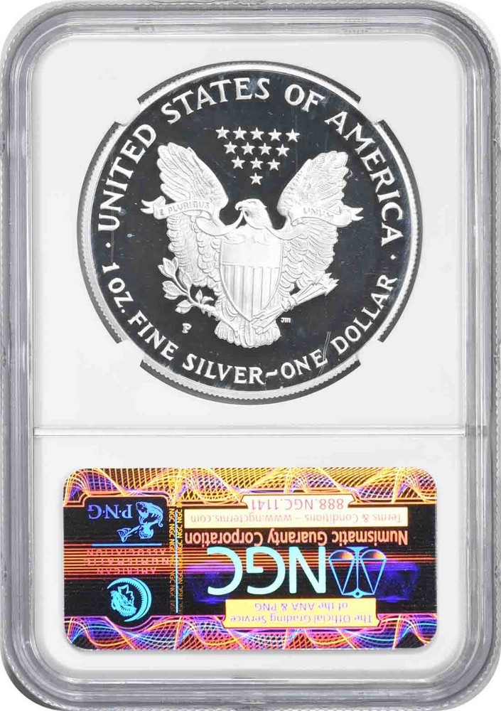 1995-P $1 American Silver Eagle PF69UCAM PCGS