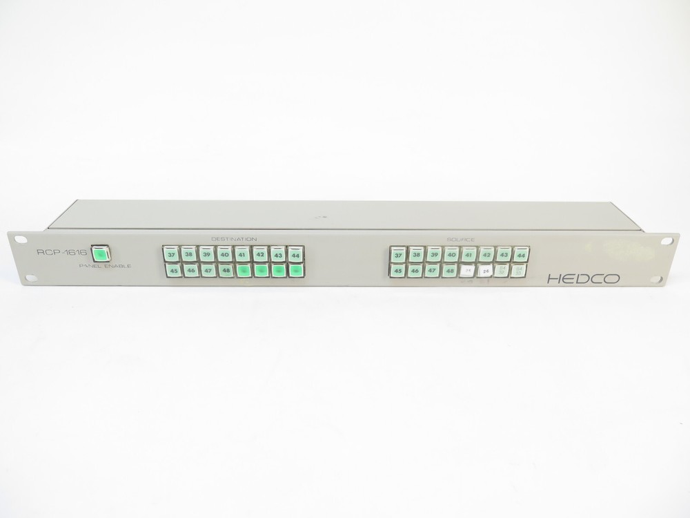 HEDCO RCP-1616 Remote Programmable Panel
