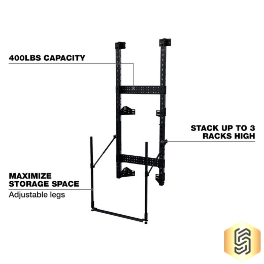 Milwaukee 48-21-8010 PACKOUT Rack Frame – Expand Your PACKOUT Storage System