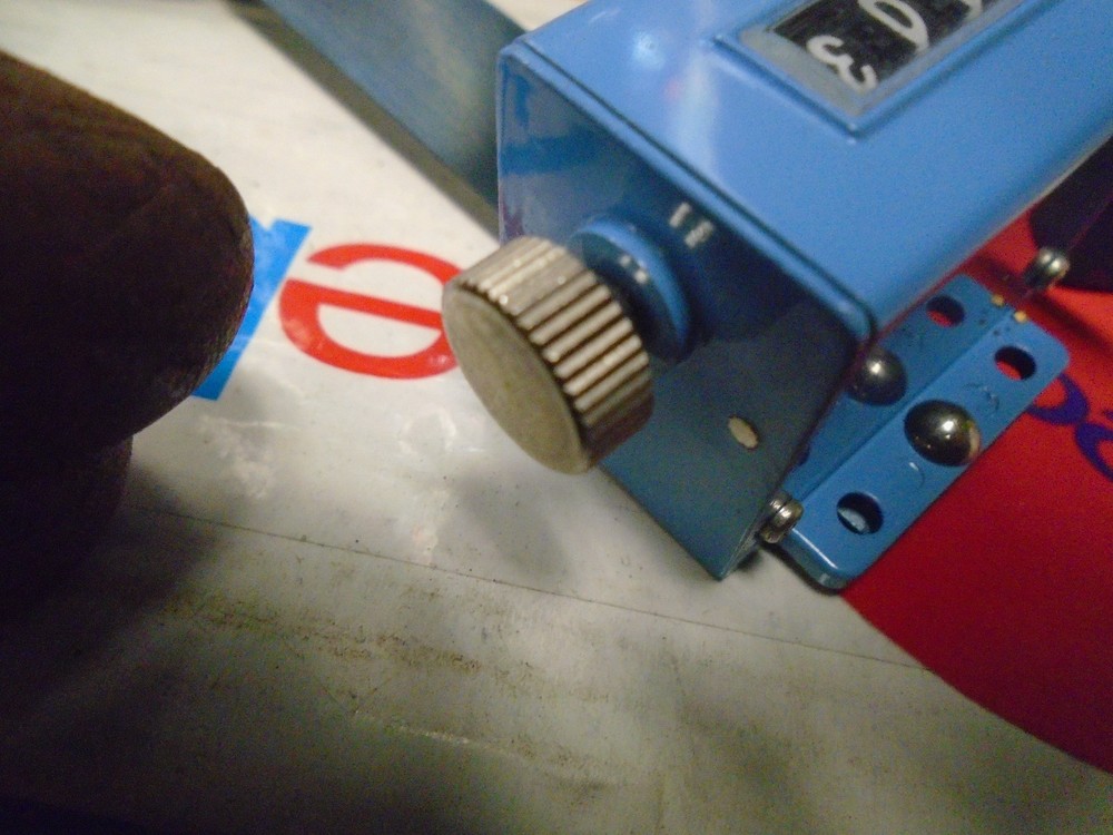 Mechanical Rotating Counter 5 Digit 1 ft per turn 2 per lot