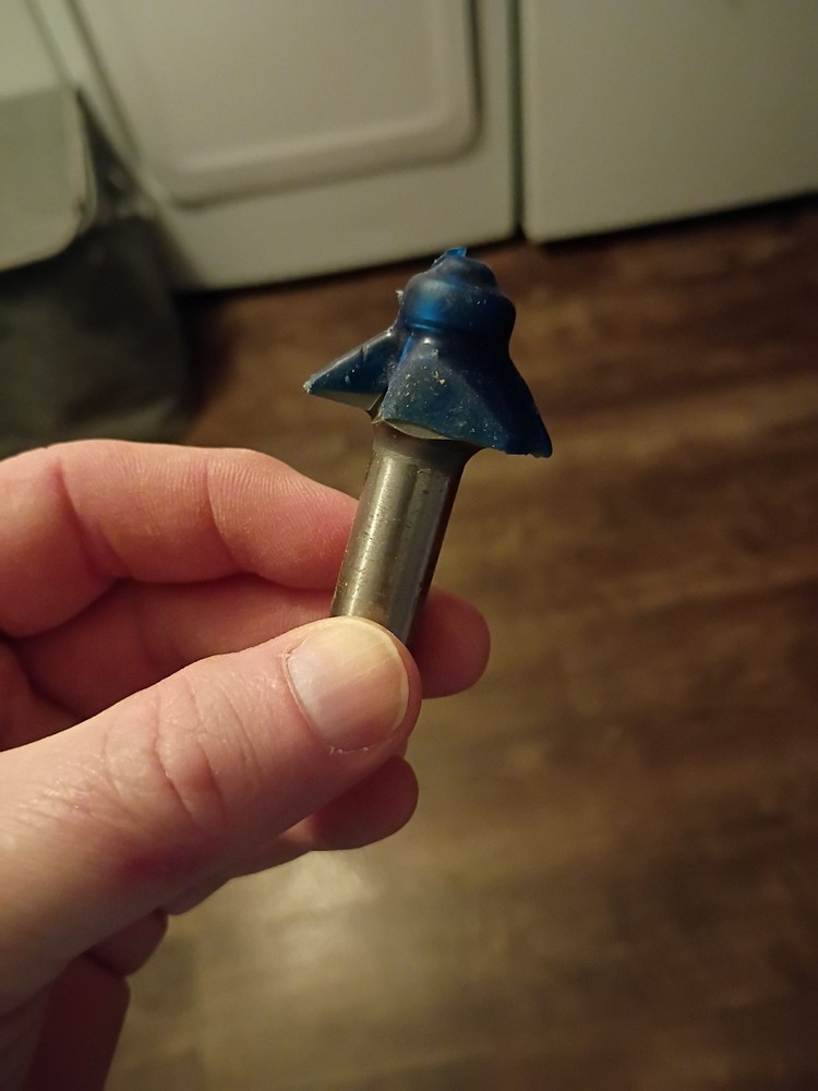 Whiteside Chamfer / Bevel router bit (45 degree)