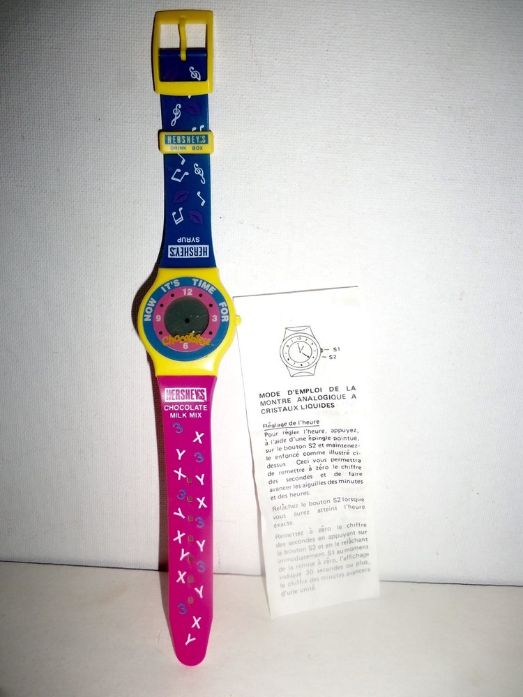 Hershey's Now It's Time For Chocolotese Watch New
