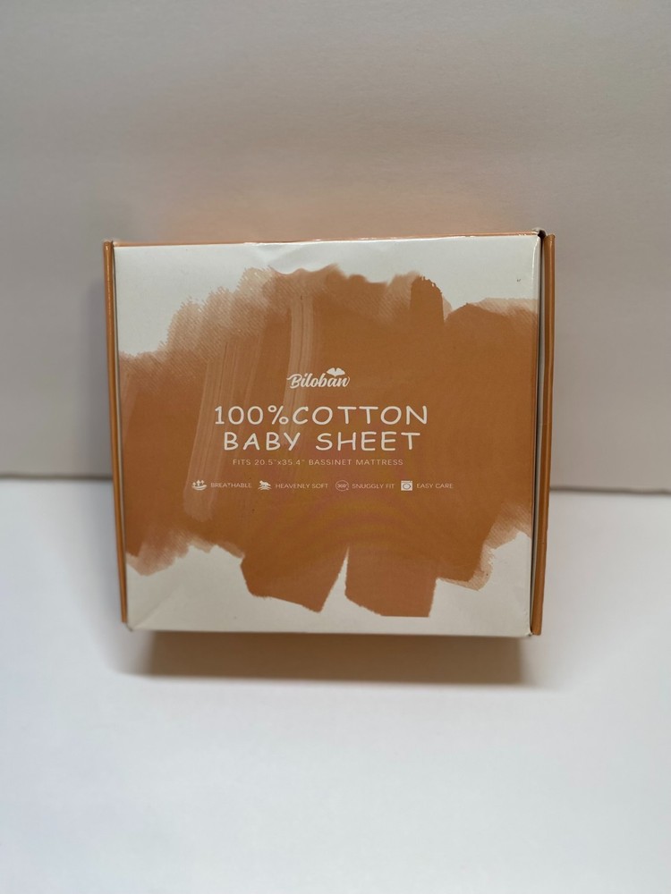 Biloban 2 Pack Bassinet Sheets