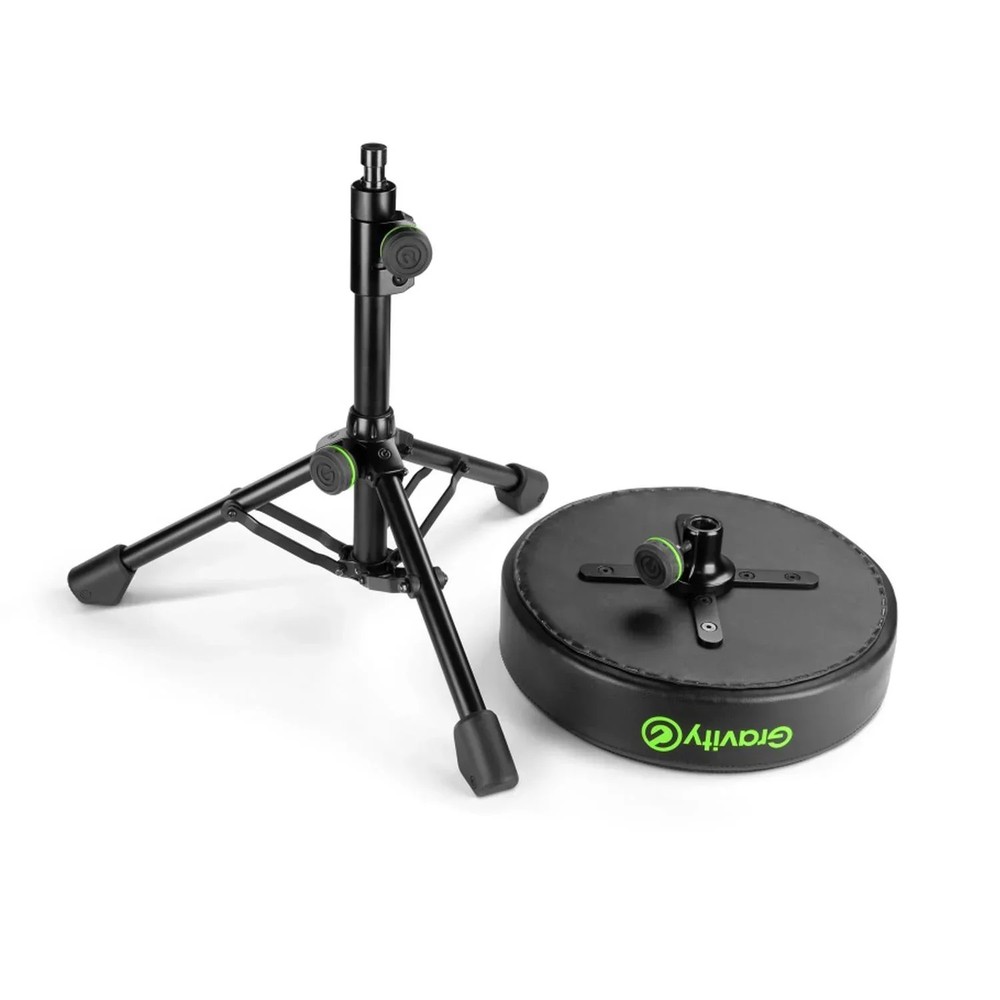 Gravity FD SEAT 1 Round Foldable Adjustable Musicians Stool