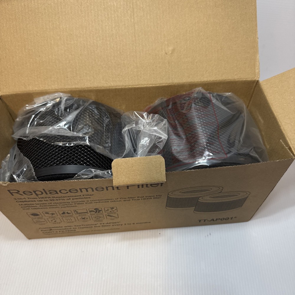 True HEPA Filter Replacement, Compatible with TaoTronics TT-AP001