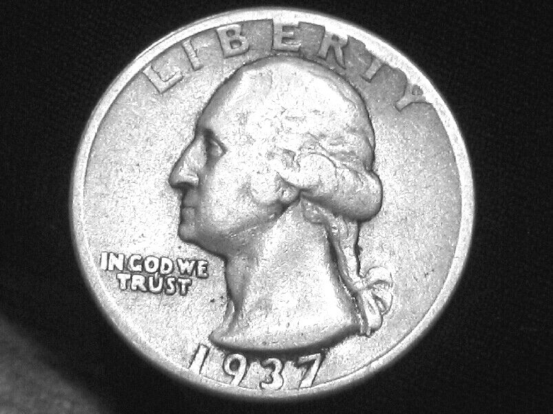 1937-D Washington Quarter --- Extra Fine